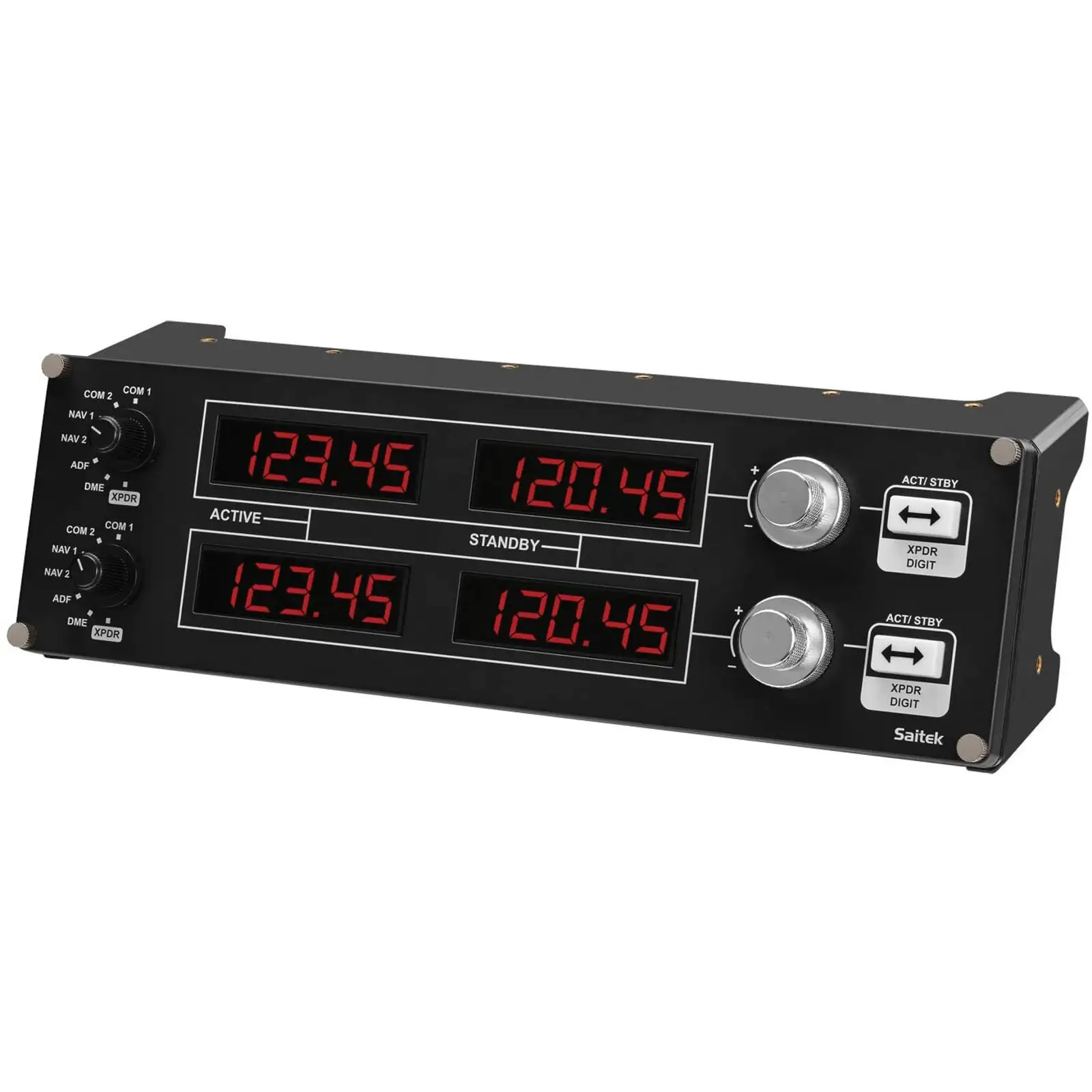 Приборная панель Logitech G Saitek Pro Flight Radio Panel (945-000011)