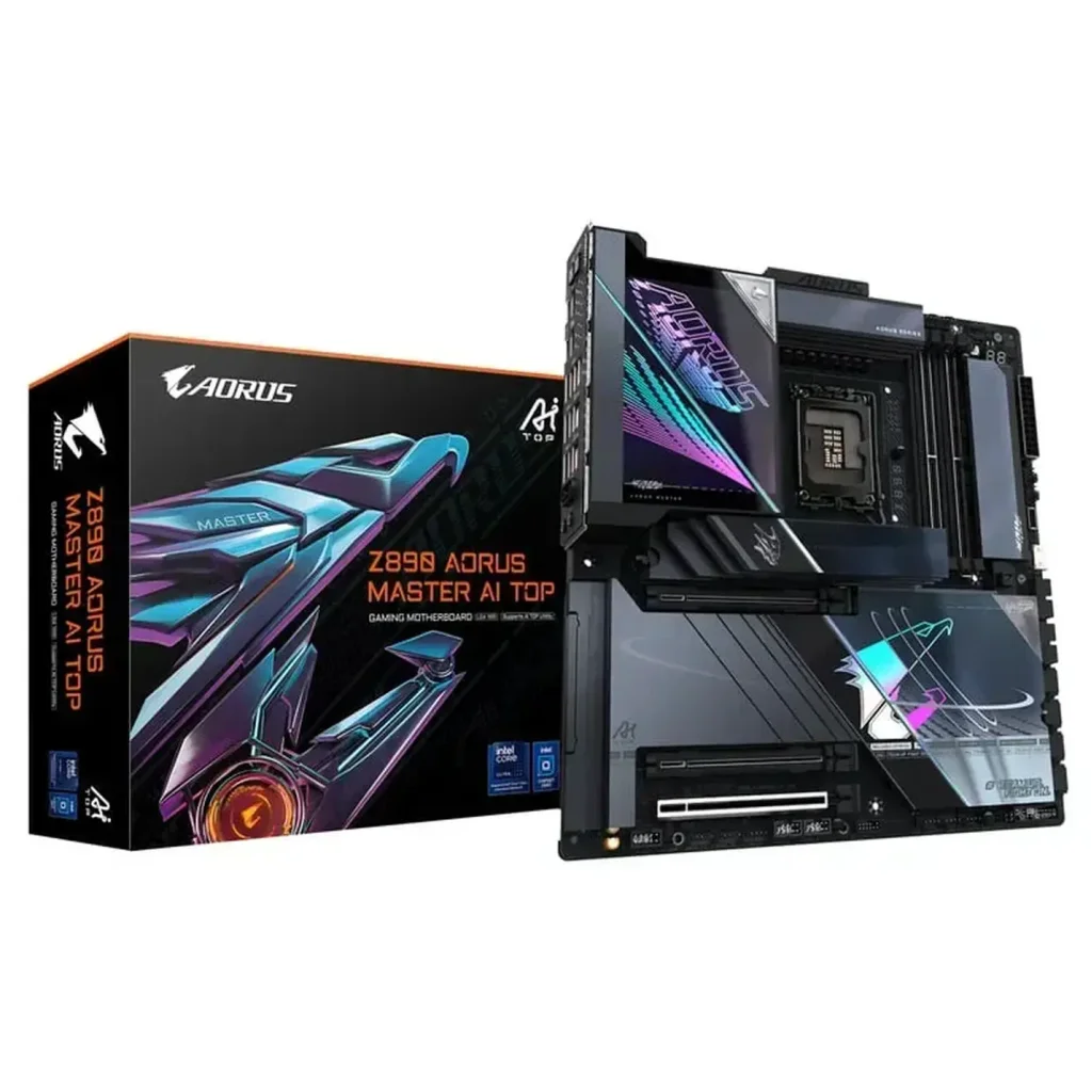 Материнська плата GIGABYTE Z890 AORUS MASTER AI TOP (9MZ89MSAT-00-G10)
