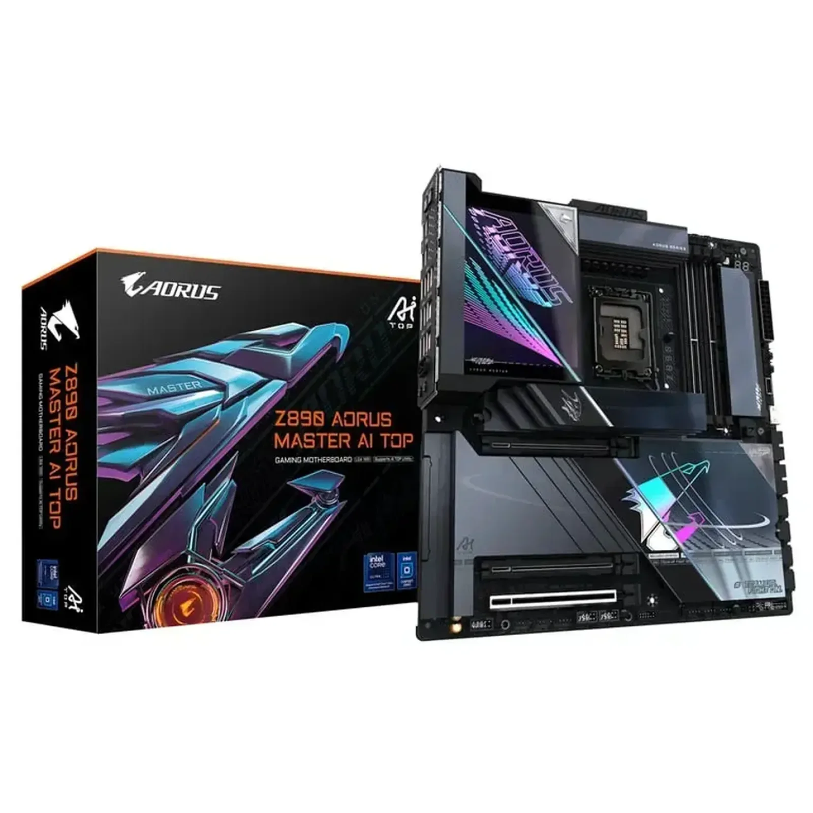 Материнська плата GIGABYTE Z890 AORUS MASTER AI TOP (9MZ89MSAT-00-G10)