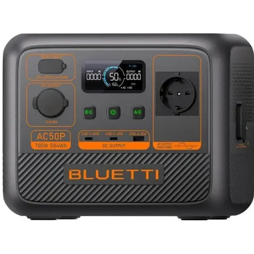 Зарядна станція Bluetti AC50P 700W 504Wh EU