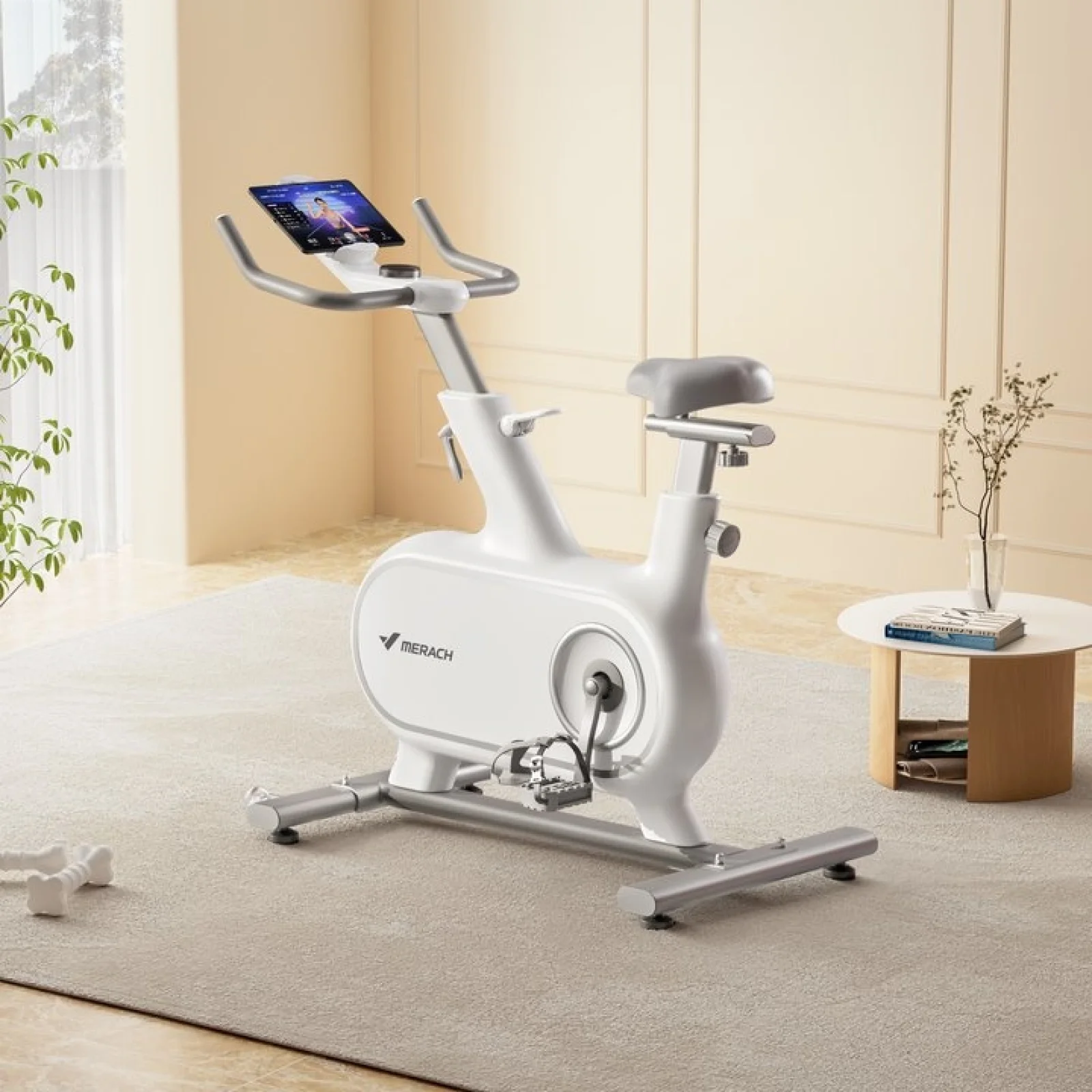 Велотренажер Merach MR-S06 Ultra Burn Spin Bike White EU