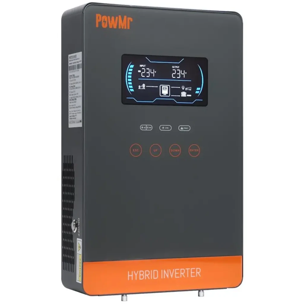 Гібридний інвертор PowMr 4500W 24V POW-HVM4.5K-24V