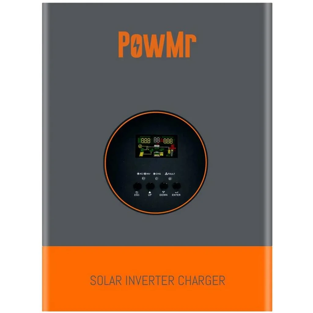 Гібридний сонячний інвертор (hybrid) PowMr POW-RELAB-10KE