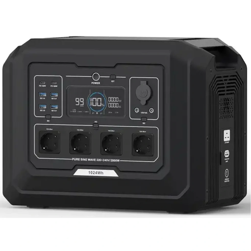 Зарядная станция SOUOP S1 1024Wh LiFePO4 2000W