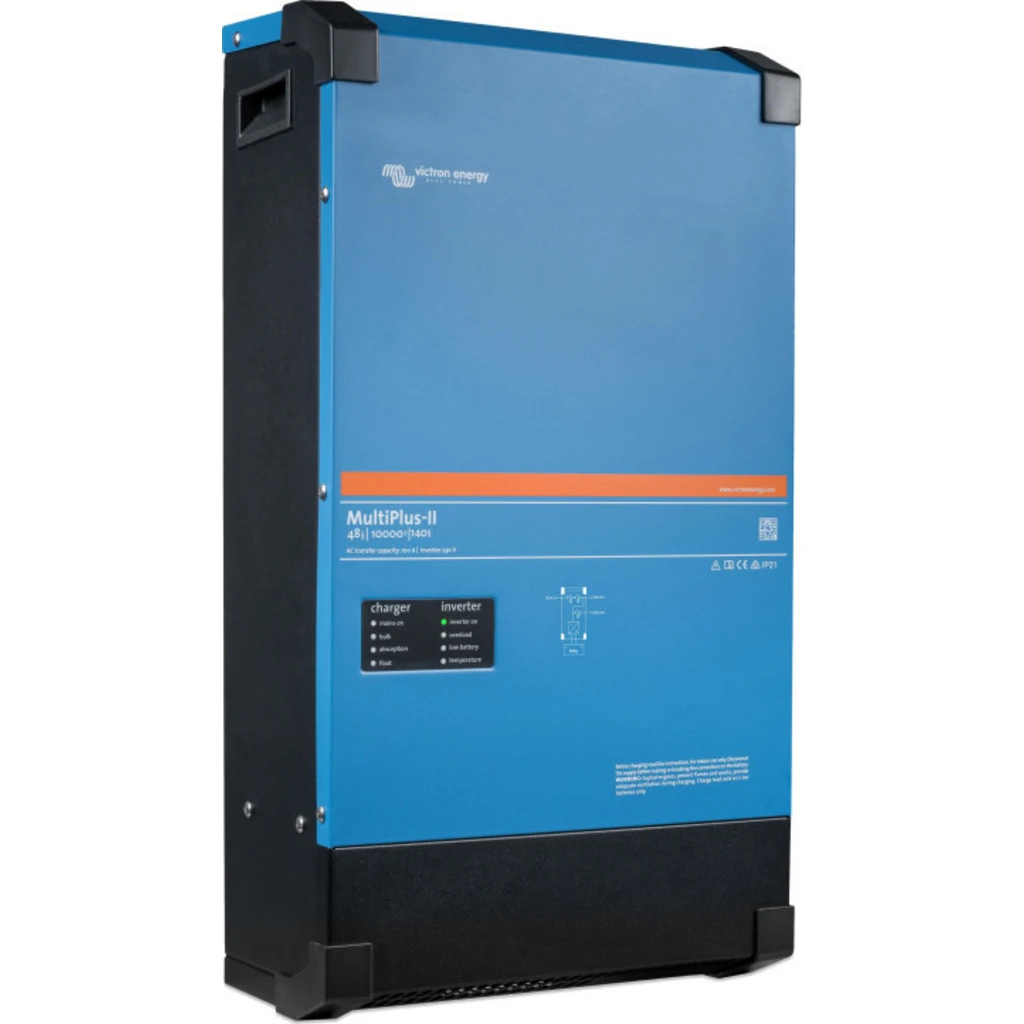 Гибридный солнечный инвертор (hybrid) Victron Energy MultiPlus-II 48/10000/140-100/100 (PMP483105000)