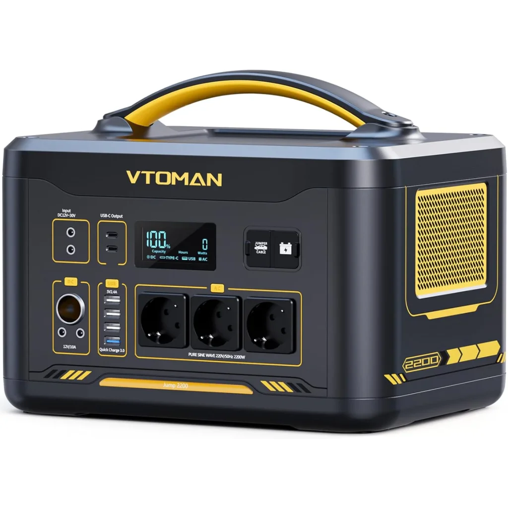 Зарядная станция Vtoman Jump 2200 2200W 1548Wh
