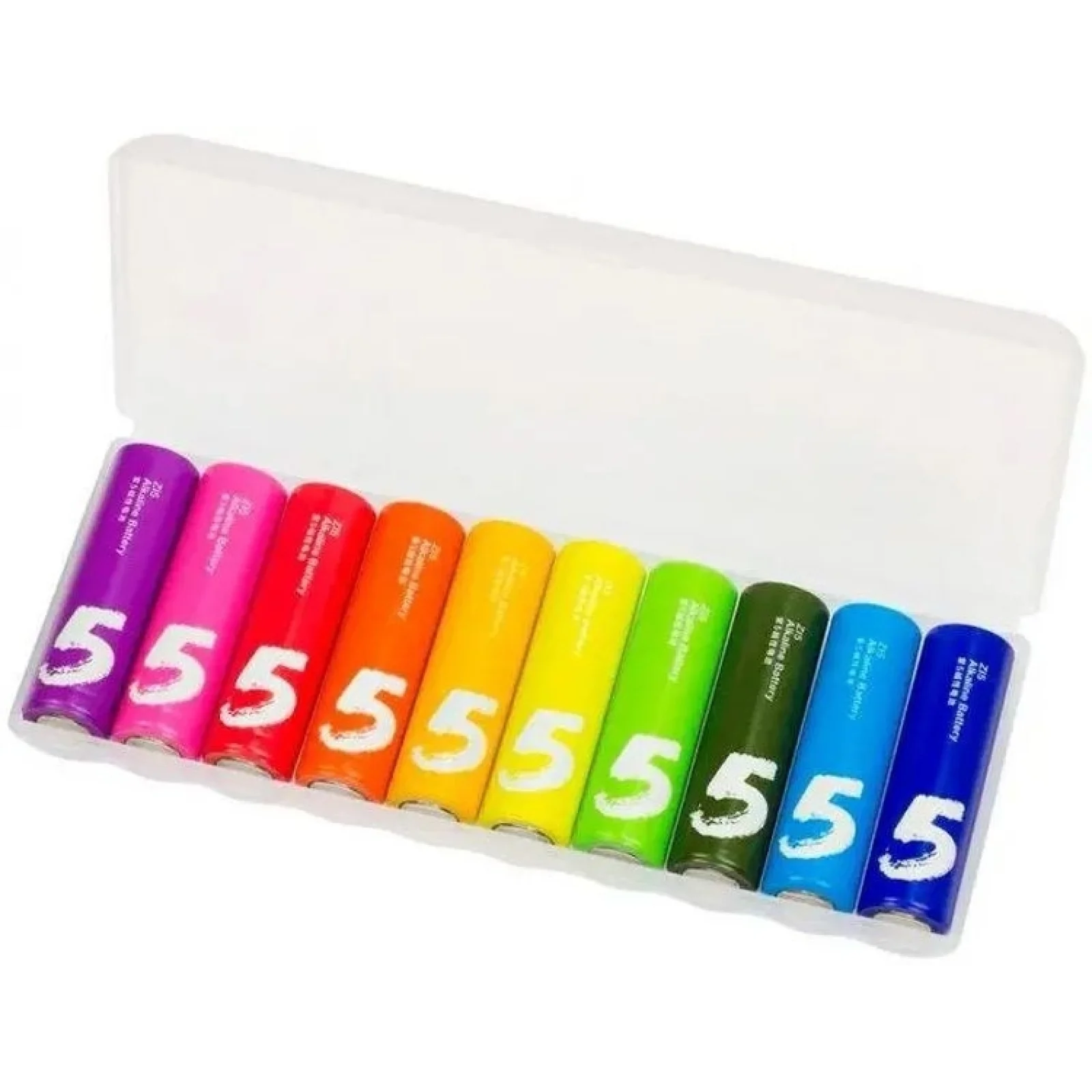 Батарейка Xiaomi ZMI Rainbow AA Alkaline (AA501) 10шт/бл