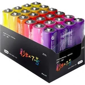 Батарейка Xiaomi ZMI Rainbow AAA Alkaline (AA724) 24шт/бл
