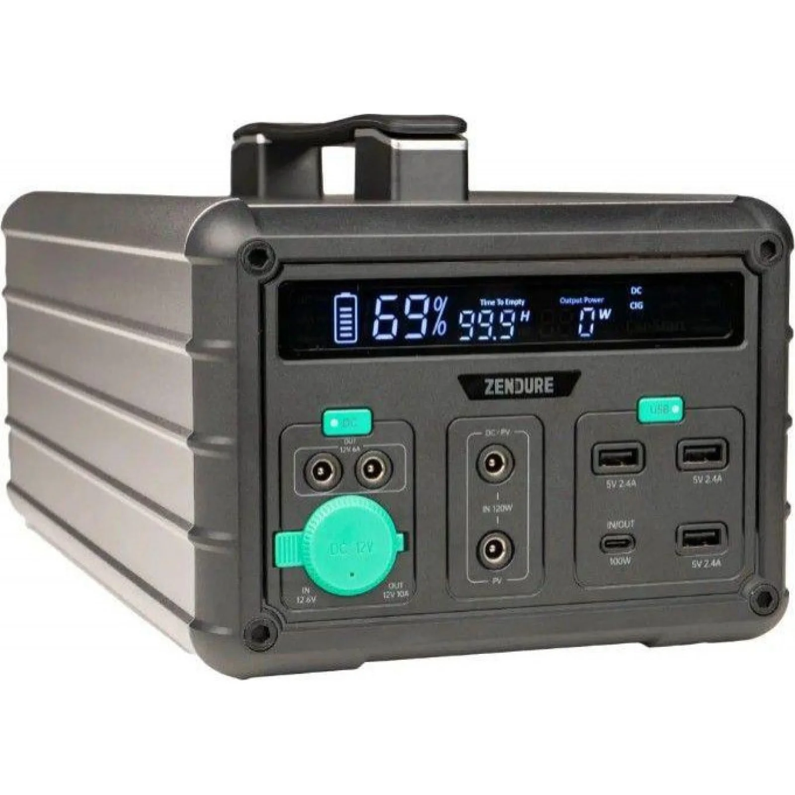 Зарядная станция Zendure SuperBase 600M (ZDSB600M-gy-eu)