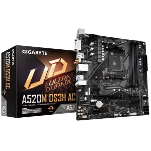 Материнская плата GIGABYTE A520M DS3H AC UA
