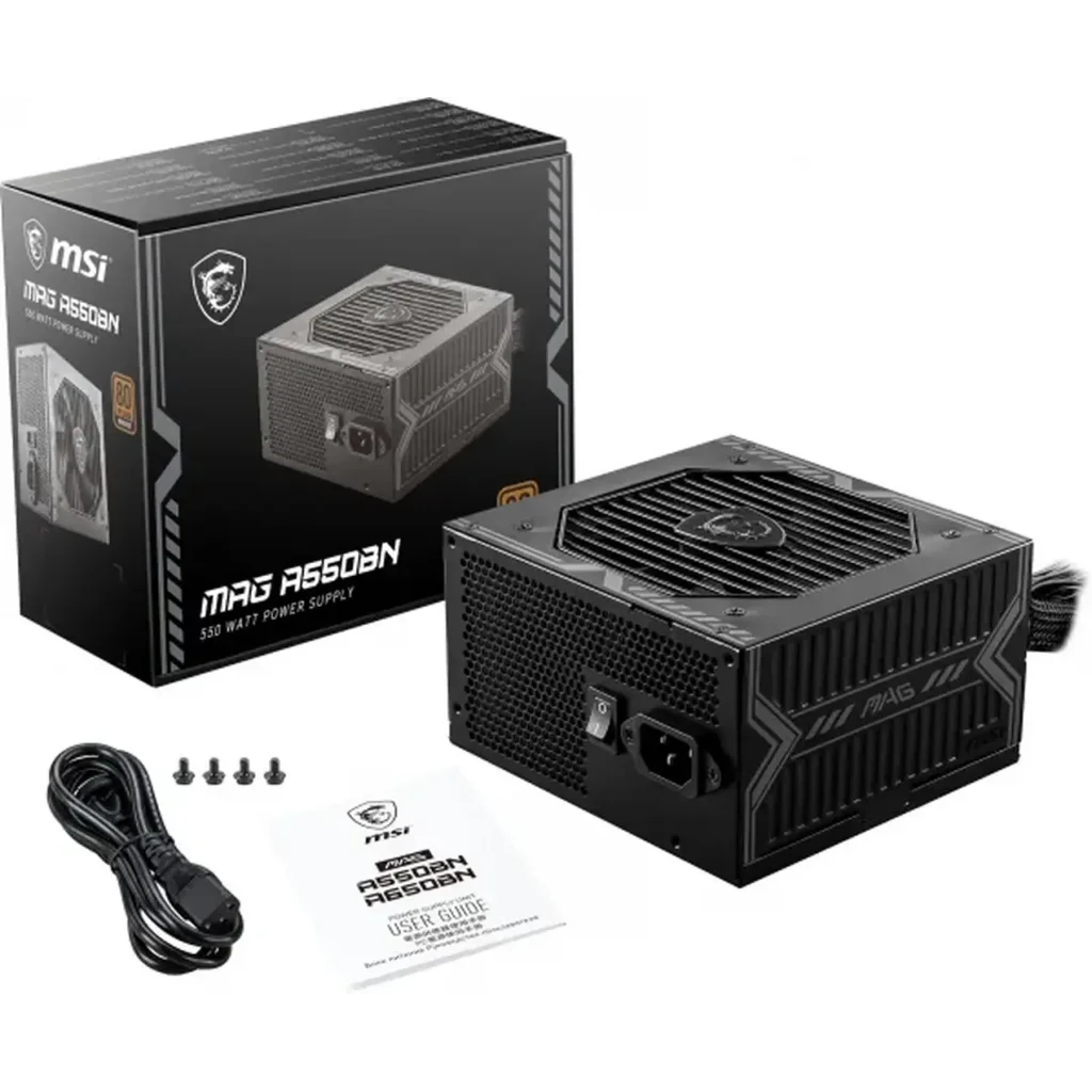 Блок живлення ATX 550W MAG A550BN MSI