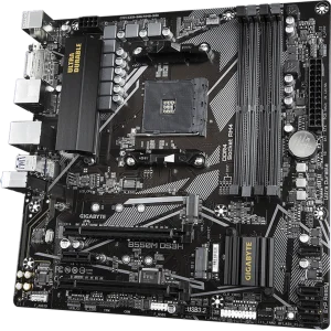 Материнская плата GIGABYTE B550M DS3H AC (AM4 B550/rev.1.5) Micro ATX