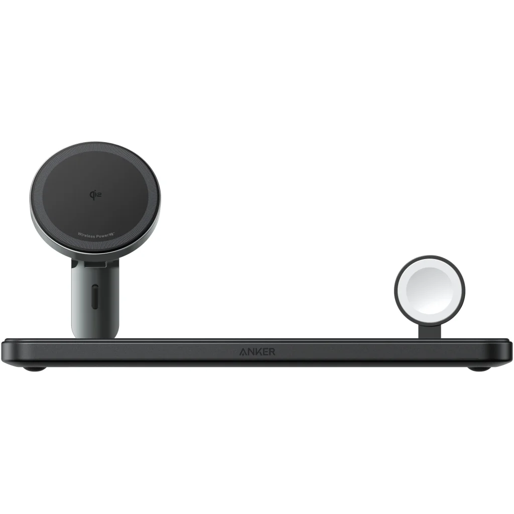 Бездротова зарядка Anker MagGo Wireless Charging Station Pad 3in1 15W Black (B25M1311)