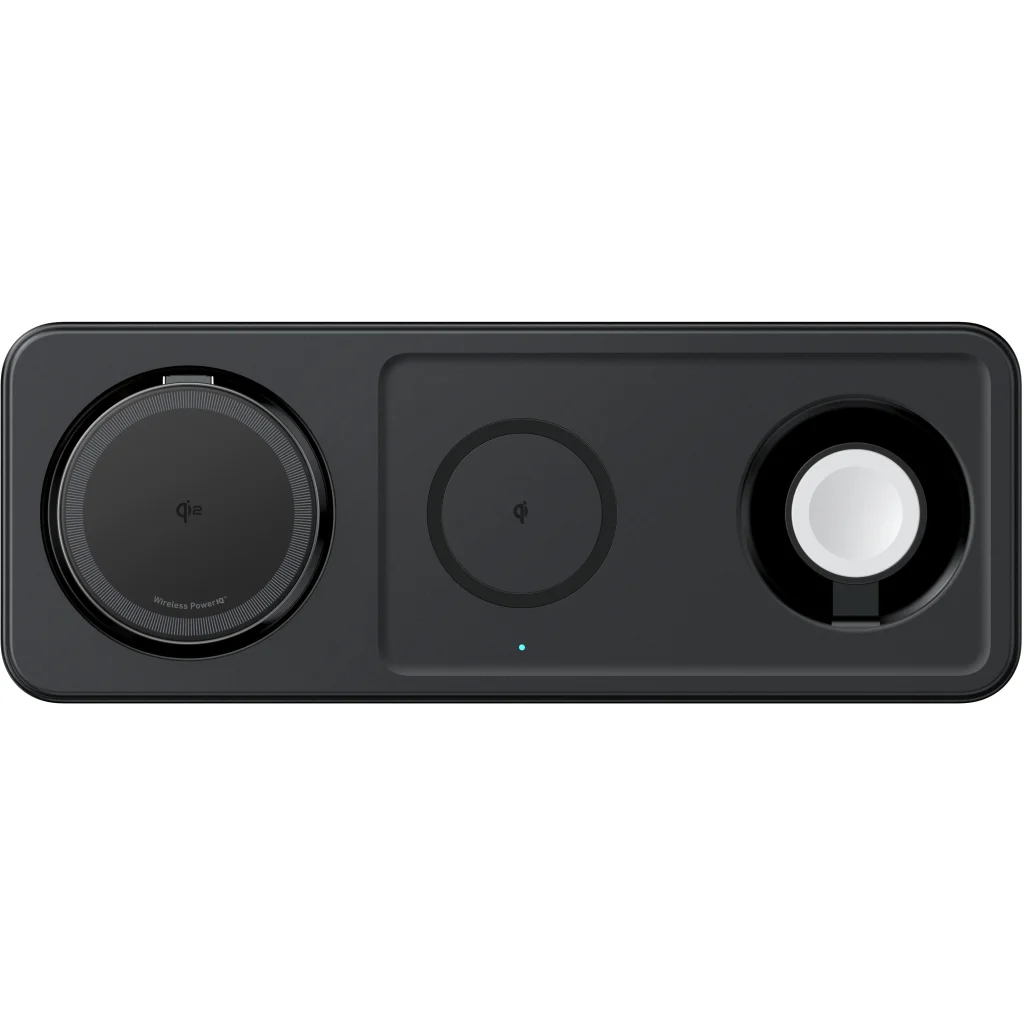 Бездротова зарядка Anker MagGo Wireless Charging Station Pad 3in1 15W Black (B25M1311)