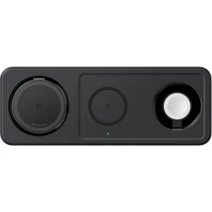 Бездротова зарядка Anker MagGo Wireless Charging Station Pad 3in1 15W Black (B25M1311)