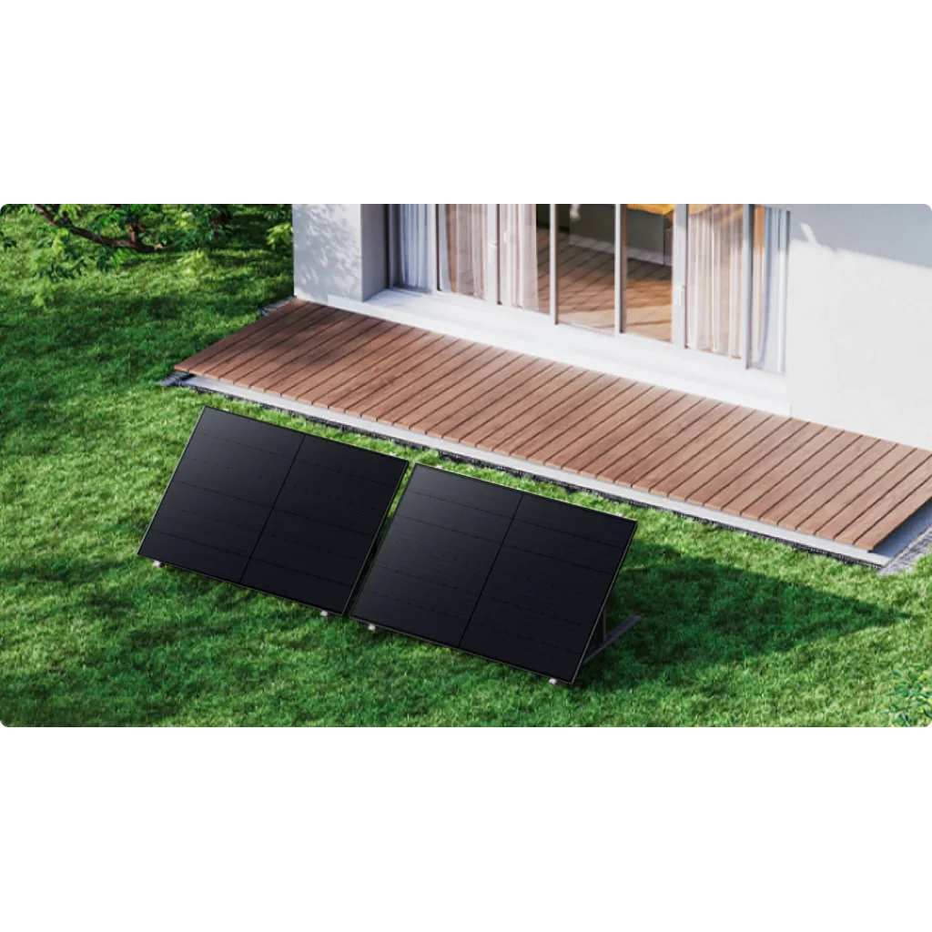 Сонячна панель Anker SOLIX RS40 Rigid Solar Panel (415W) + MI80 (BLE) Micro Inverter 600W/800W