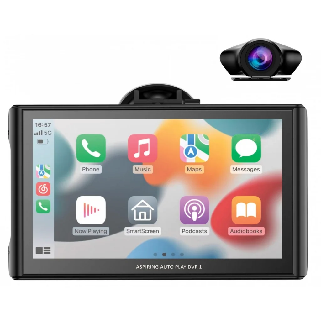 Автомобільний монітор Aspiring Auto Play DVR 1, Magnet, CarPlay, Android Auto UA