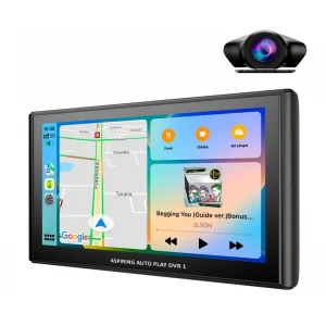 Автомобільний монітор Aspiring Auto Play DVR 1, Magnet, CarPlay, Android Auto UA
