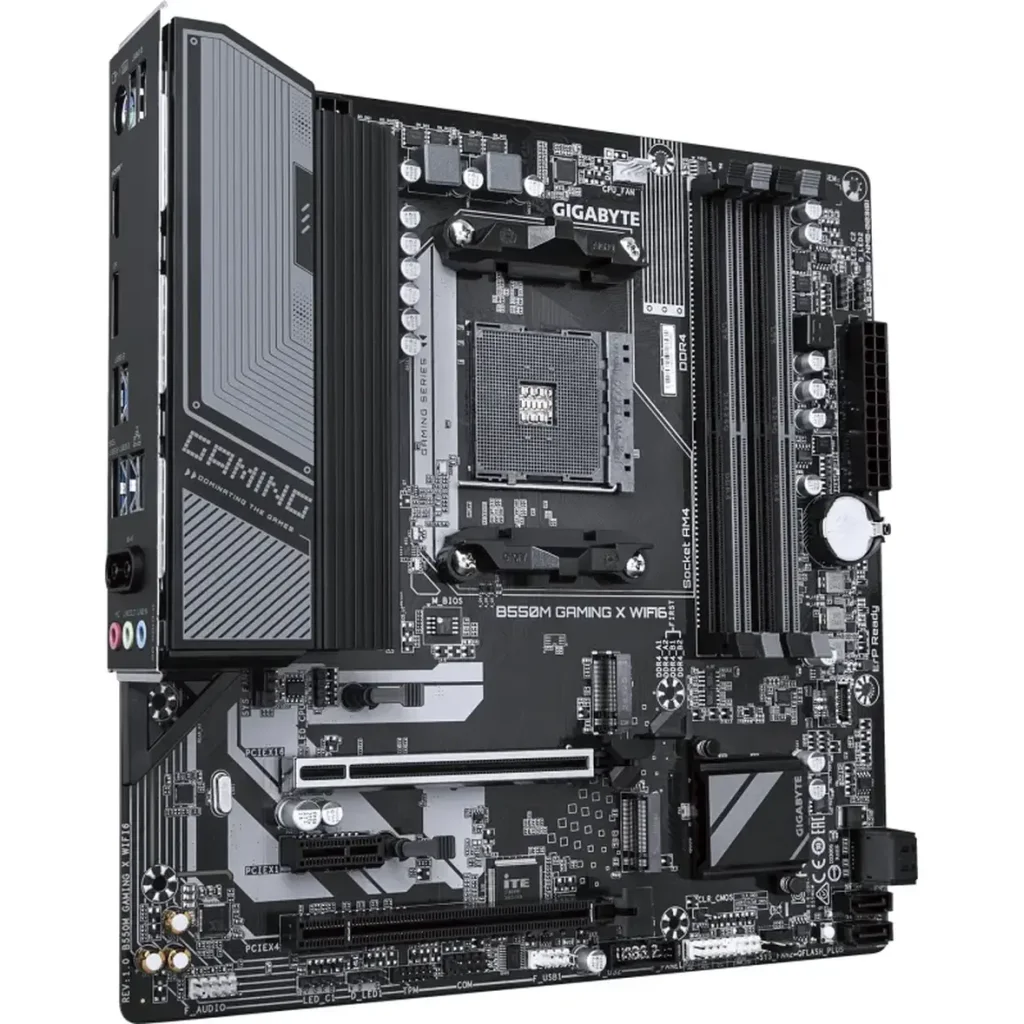 Материнская плата GIGABYTE B550M GAMING X WIFI6 UA
