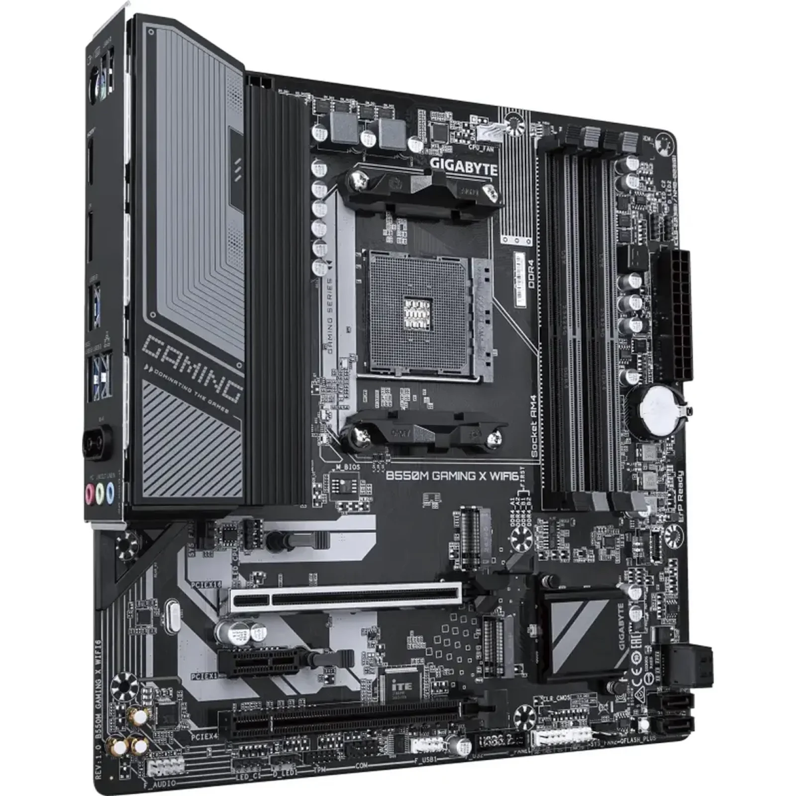Материнская плата GIGABYTE B550M GAMING X WIFI6 UA
