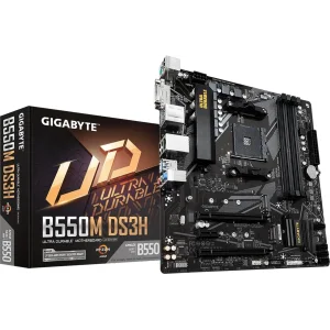 Материнская плата GigaByte B550M DS3H s-AM4 B550