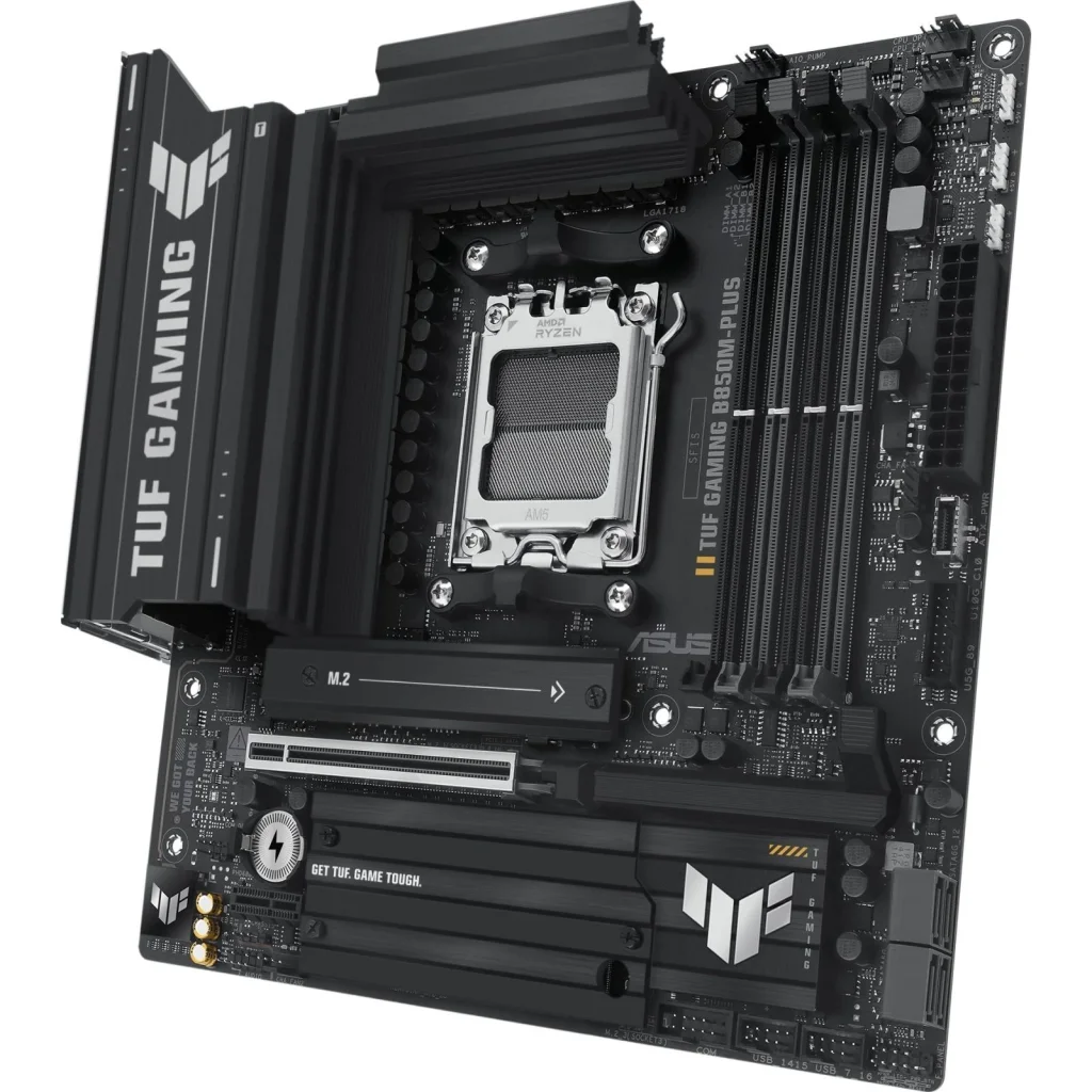 Материнська плата Asus TUF GAMING B850M-PLUS (sAM5, AMD B850) UA