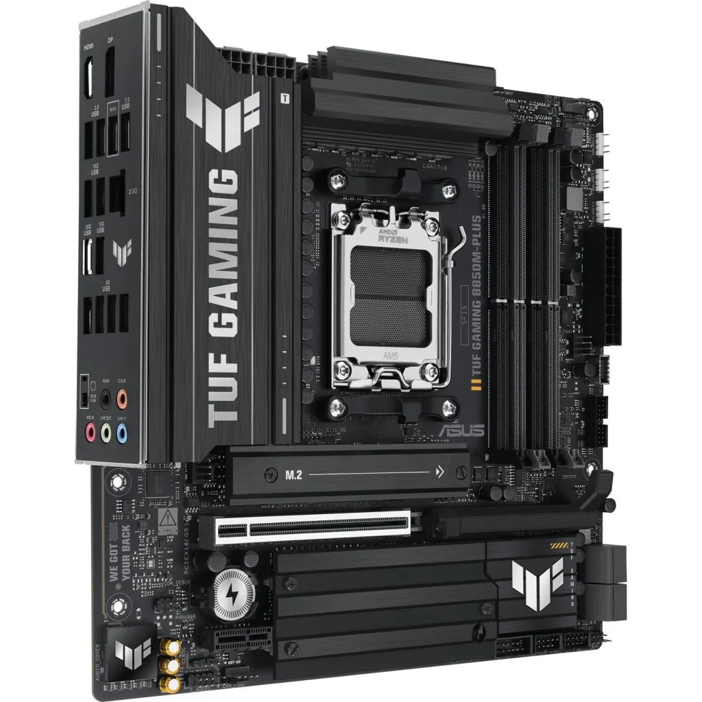 Материнська плата Asus TUF GAMING B850M-PLUS (sAM5, AMD B850) UA