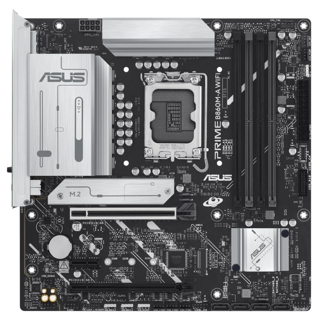 Материнська плата Asus PRIME B860M-A WIFI (s1851, Intel B860) UA