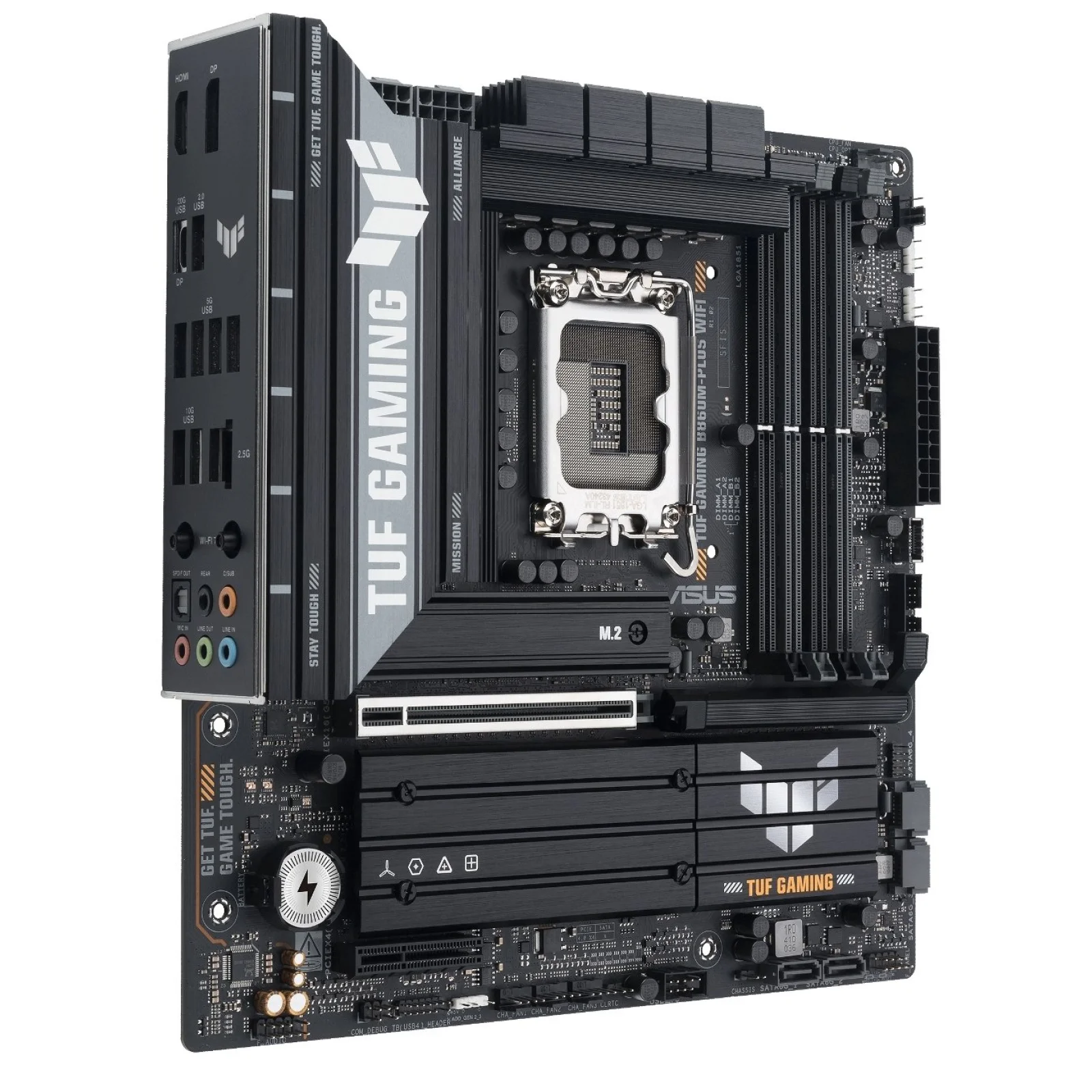 Материнская плата Asus TUF GAMING B860M-PLUS WIFI (s1851, Intel B860) UA