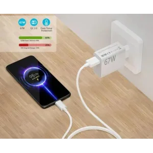СЗУ Xiaomi 67W HyperCharge Type-A (BHR07SKEU)