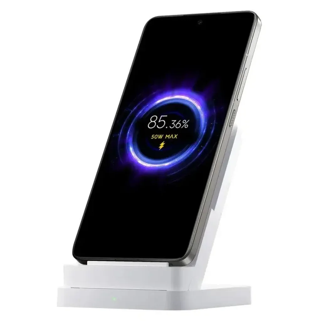 Бездротова зарядка Xiaomi 50W Wireless Charging Stand Pro White (BHR7560GL)