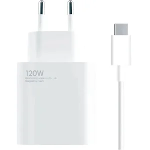 СЗУ Xiaomi 120W HyperCharge Combo (Type-A) White (BHR9462EU) EU