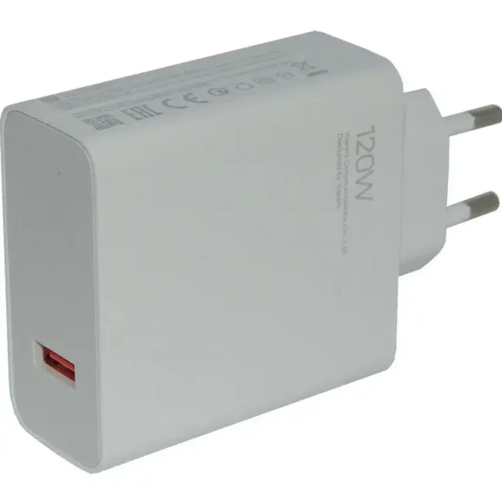 СЗУ Xiaomi 120W HyperCharge Combo (Type-A) White (BHR9462EU) EU