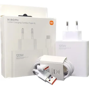 СЗУ Xiaomi 120W HyperCharge Combo (Type-A) White (BHR9462EU) EU
