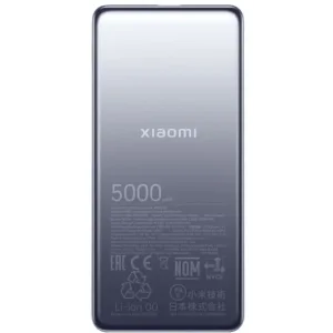 Внешний аккумулятор Xiaomi 5000mAh Ultra Slim 18W GL Gray (BHR9535GL) EU