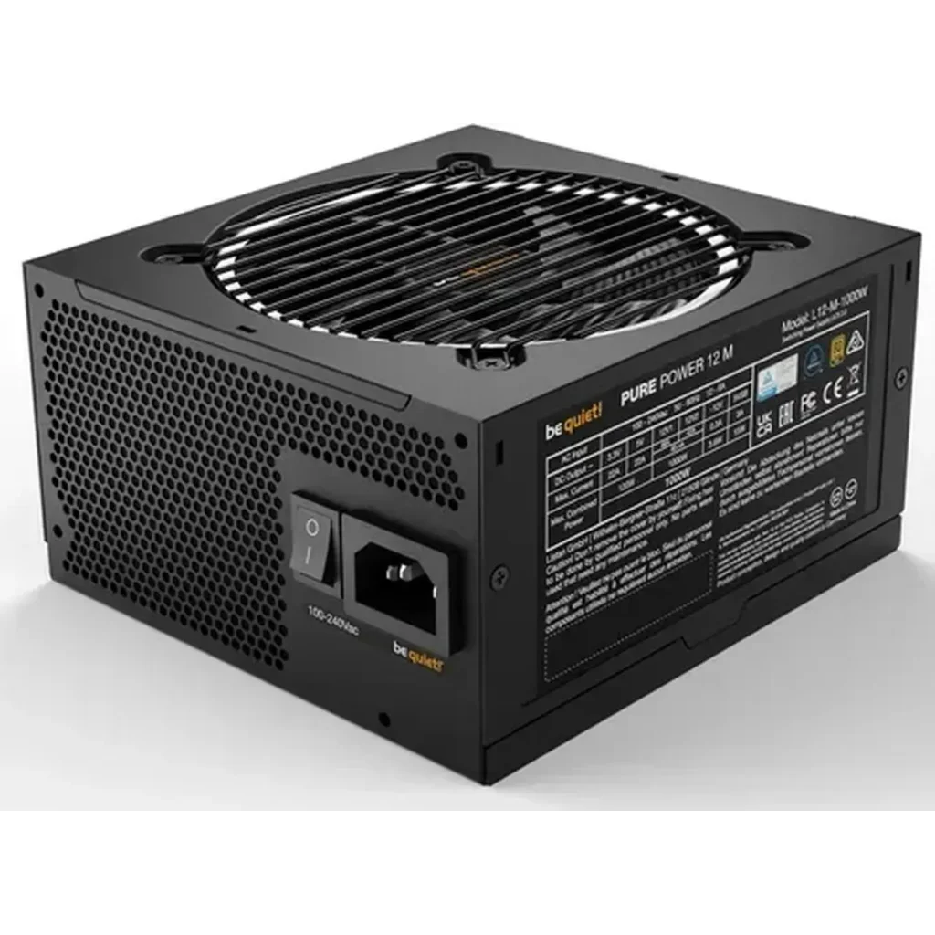 Блок живлення be quiet! Pure Power 12 M 1000W (BN345)