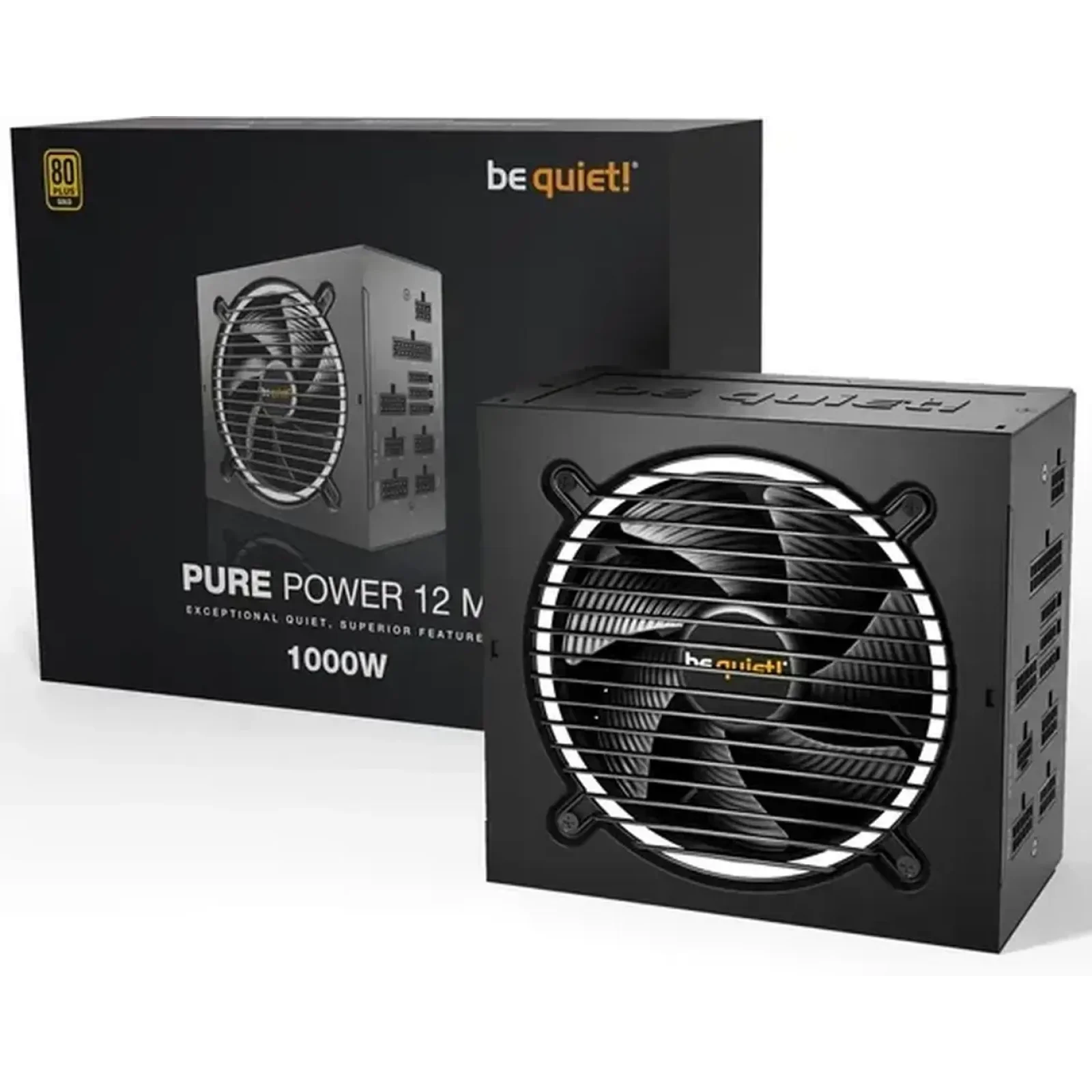 Блок живлення be quiet! Pure Power 12 M 1000W (BN345)