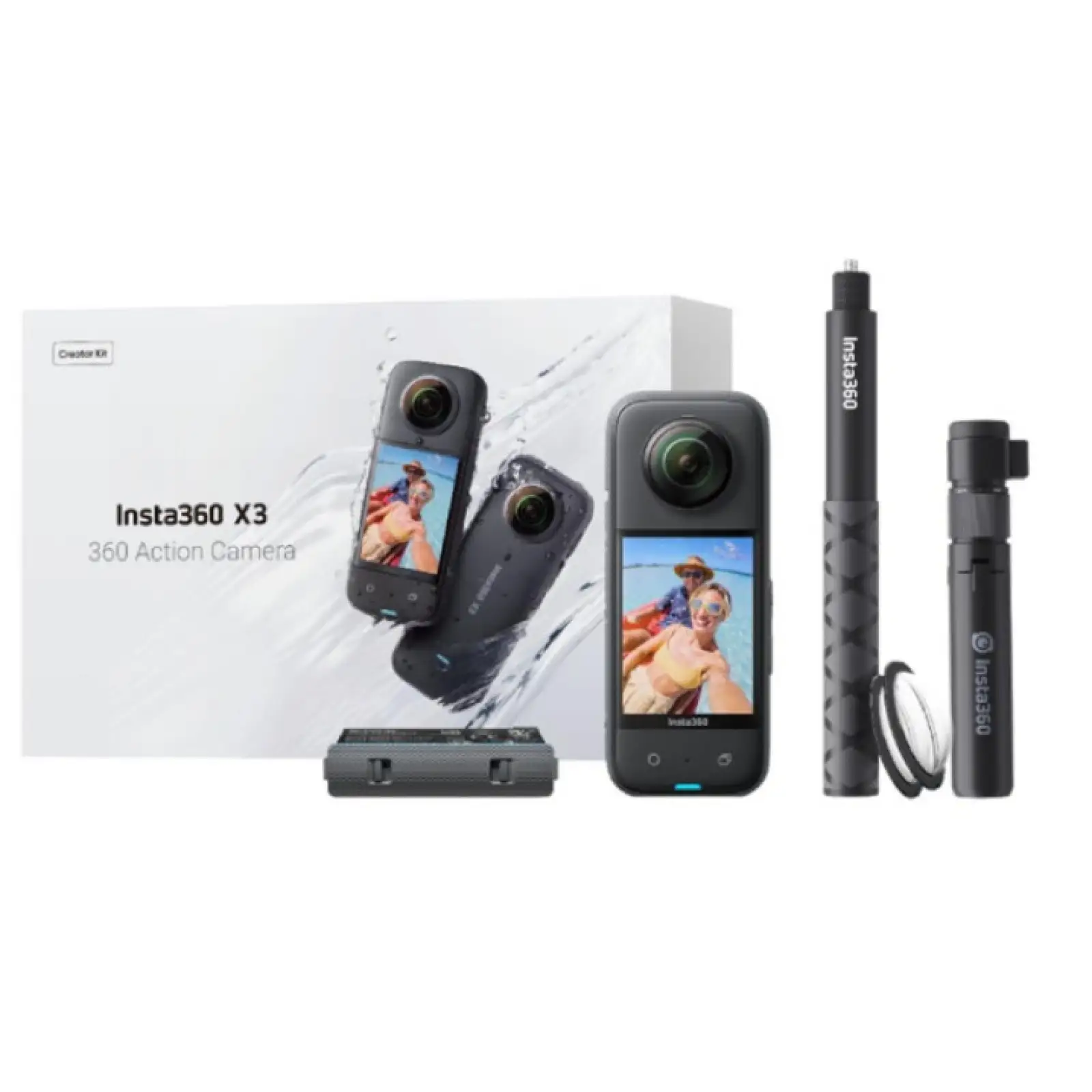 Экшн-камера Insta360 X3 Creator Kit (CINSAAVK)