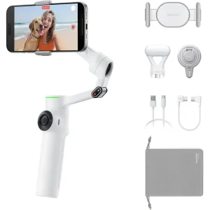 Монопод-стабилизатор Insta360 Flow 2 Pro Creator Bundle White (CINSABQ/B)