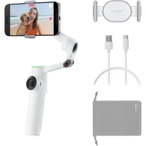 Монопод-стабілізатор Insta360 Flow 2 Pro White (CINSABQB-W)