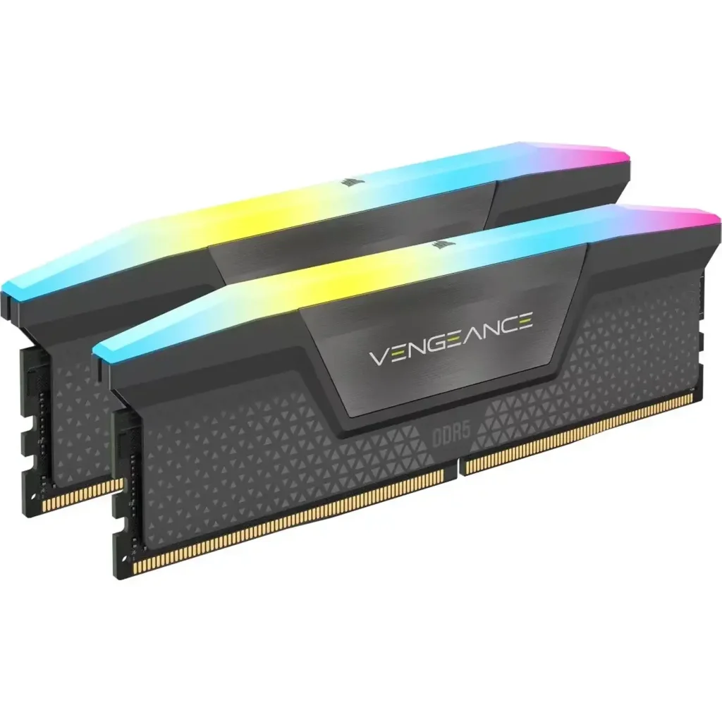 Оперативна пам'ять Corsair 32 GB (2x16GB) 6000 MHz Vengeance RGB AMD EXPO (CMH32GX5M2B6000Z30K)