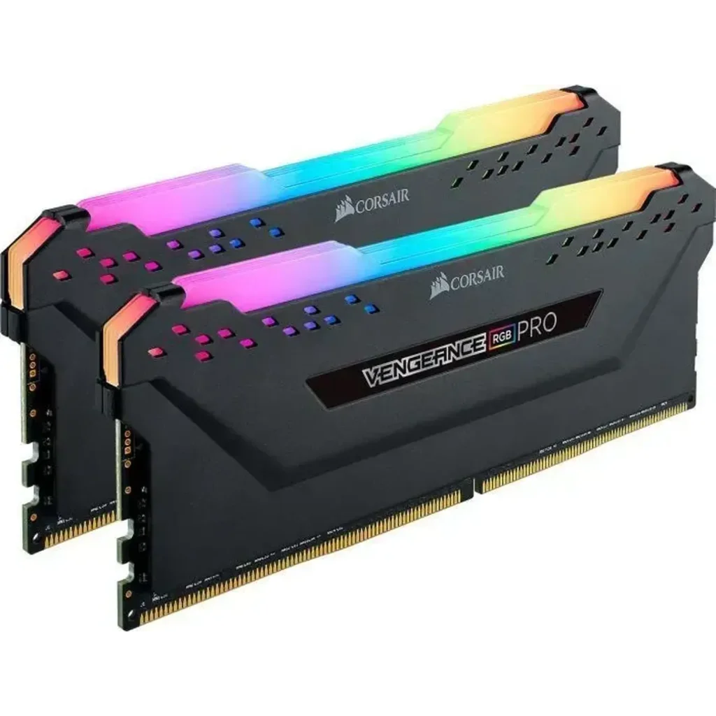 Модуль пам'яті Corsair 64 GB (2x32GB) DDR4 3600 MHz Vengeance RGB Pro (CMW64GX4M2D3600C18)