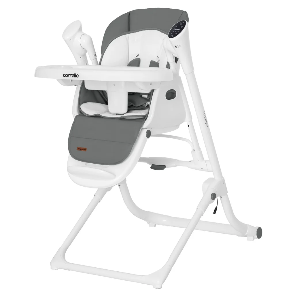 Стілець-гойдалка CARRELLO Triumph CRL-10302 Palette Grey сенсорна панель