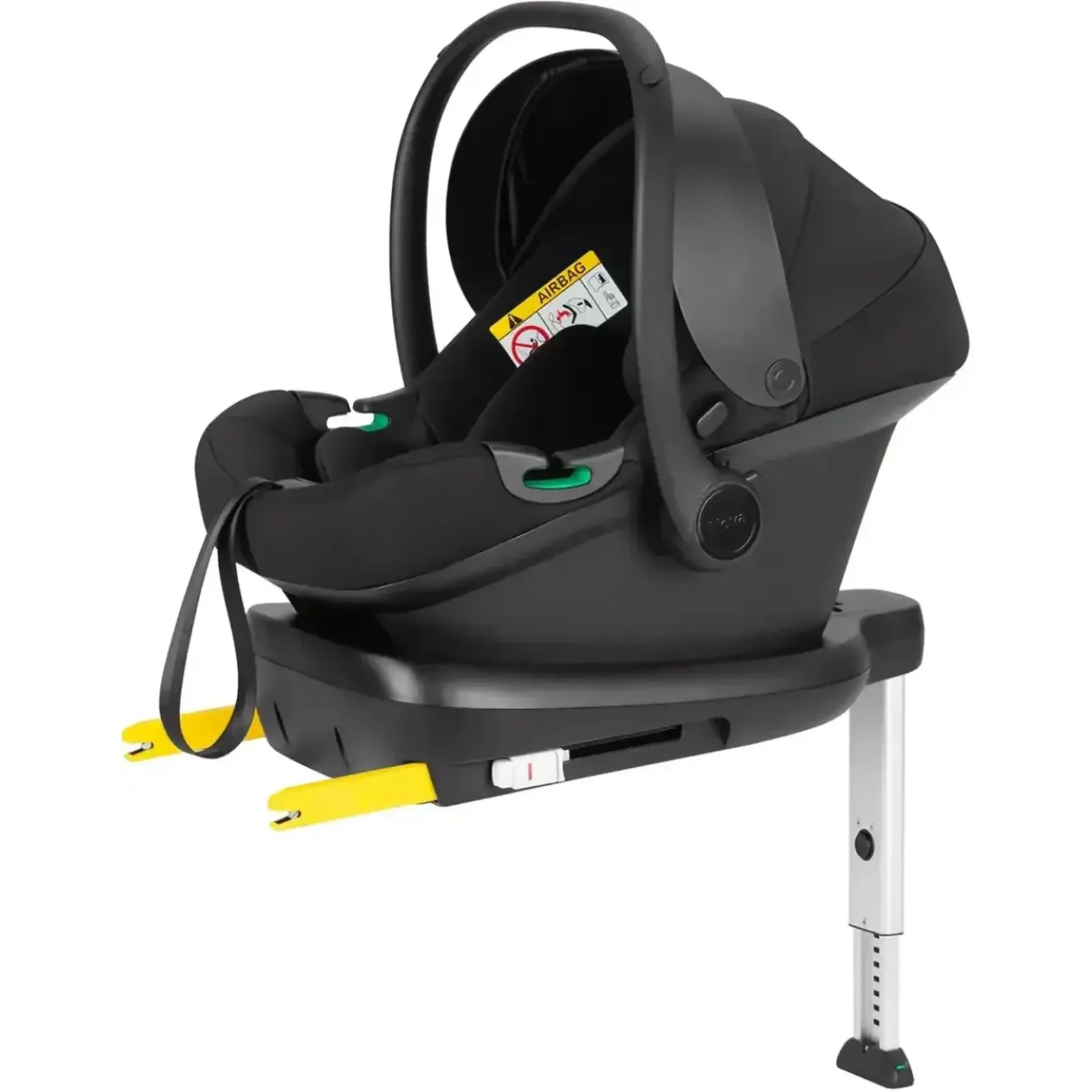 Автокрісло+база CARRELLO Nova CRL-16101/2 Black Line i-Size 40-87см ISOFIX