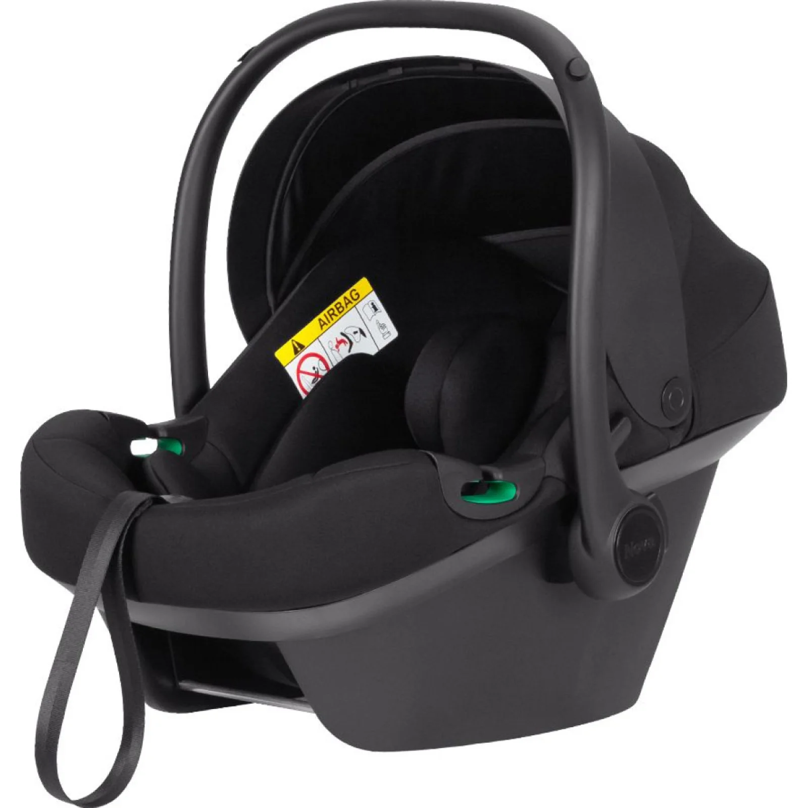 Автокрісло+база CARRELLO Nova CRL-16101/2 Black Line i-Size 40-87см ISOFIX