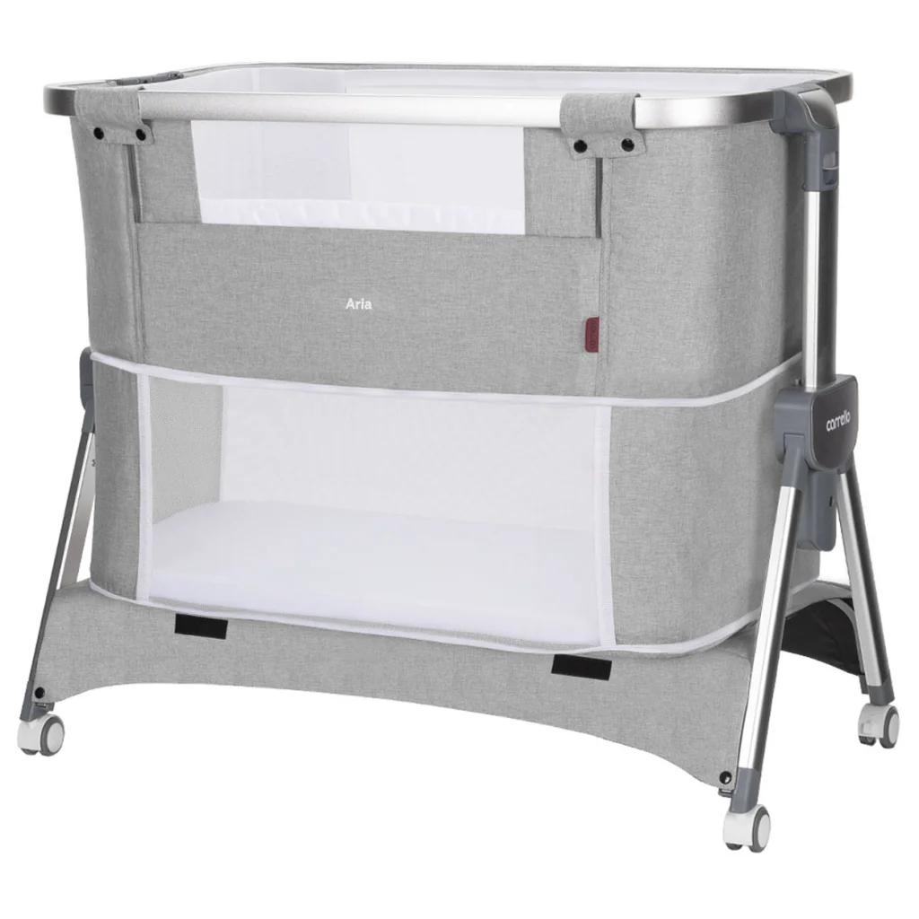 Дитяче ліжечко CARRELLO Aria CRL-16401 Silver Grey