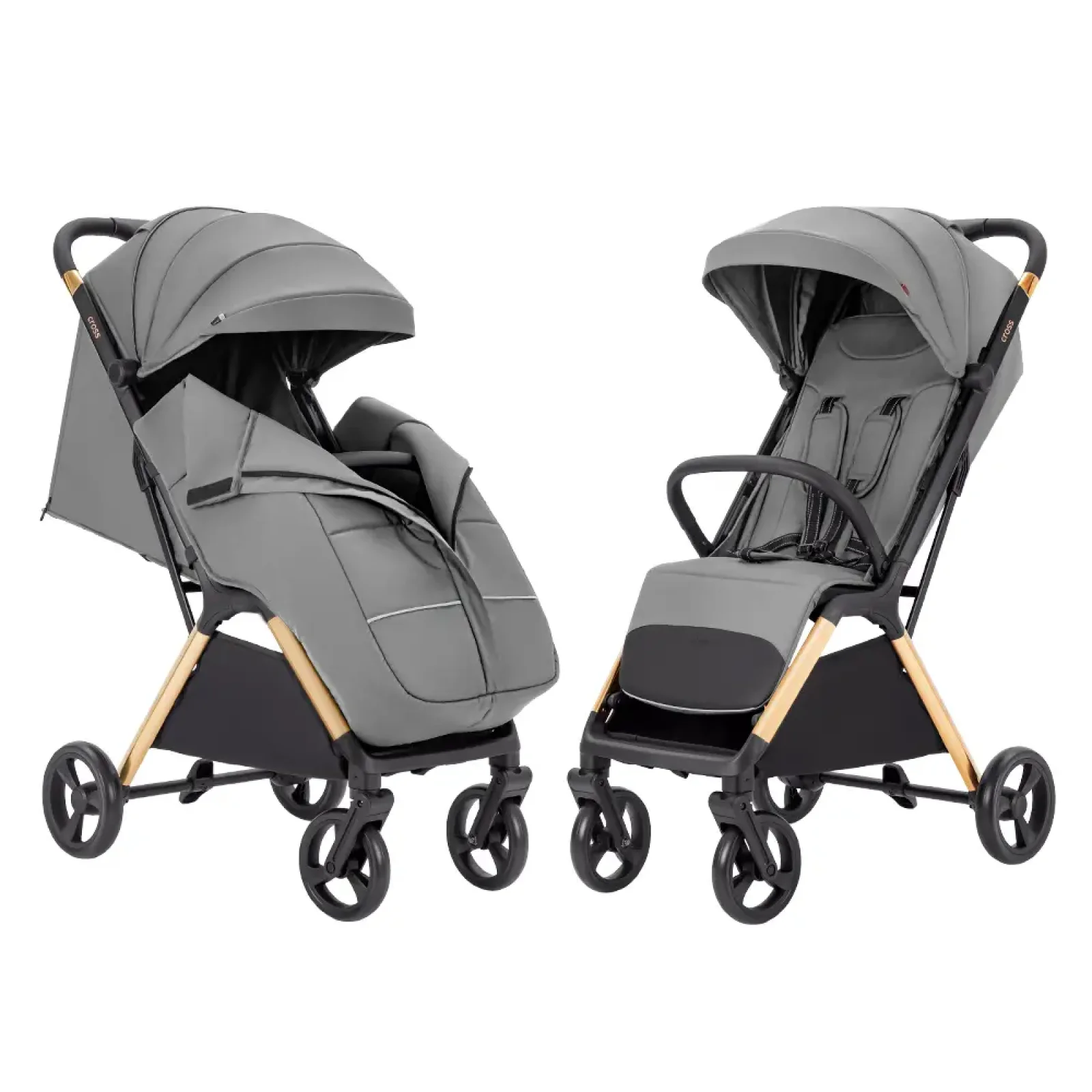 Прогулянкова коляска CARRELLO Cross CRL-5523 Owl Grey