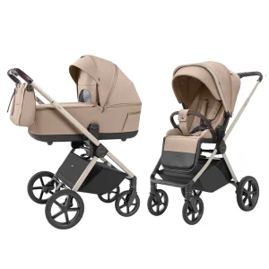 Коляска універсальна CARRELLO Ultra CRL-6527 2в1 Floral Beige