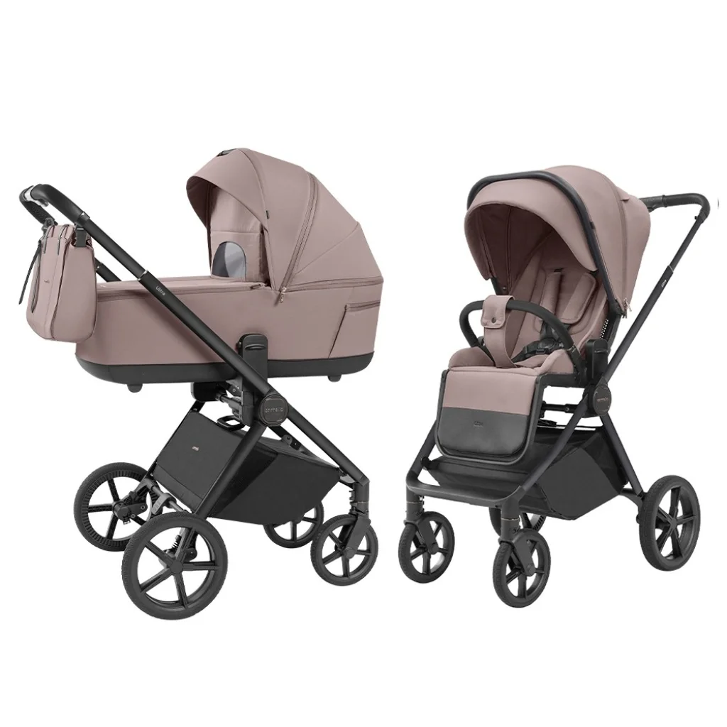 Коляска універсальна CARRELLO Ultra CRL-6527 2в1 Warm Beige