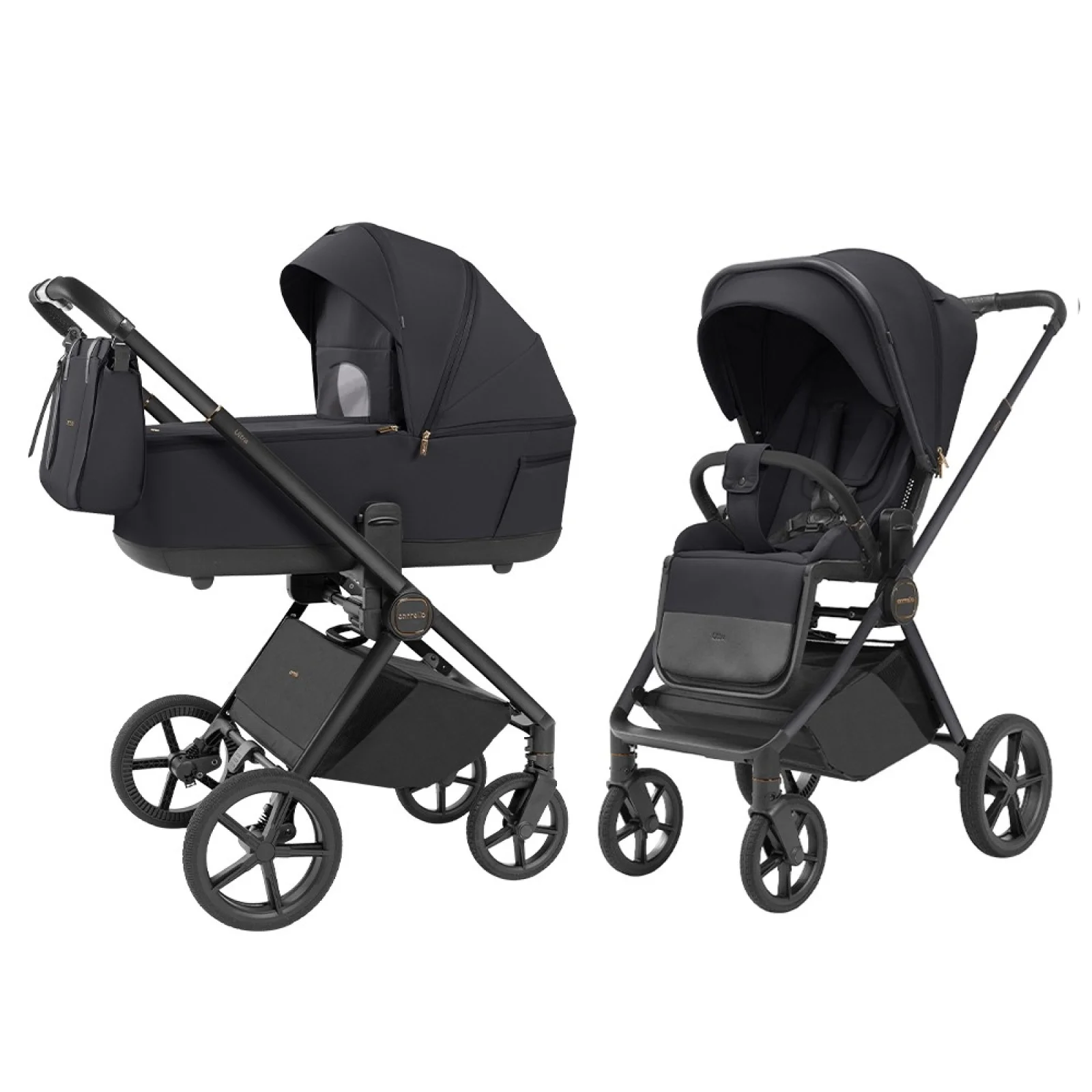 Коляска універсальна CARRELLO Ultra CRL-6527 2в1 Basalt Black